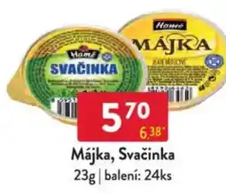 Qanto Hamé Májka, Svačinka nabídka
