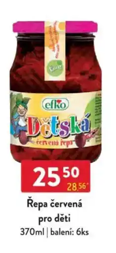 Qanto Řepa červená pro děti nabídka