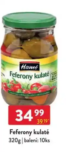 Qanto Hamé Feferony kulaté nabídka