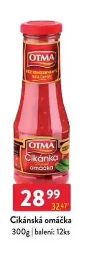 Qanto OTMA Cikánská omáčka nabídka