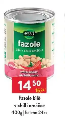 Qanto ESSA Fazole bílé v chilli omáčce nabídka