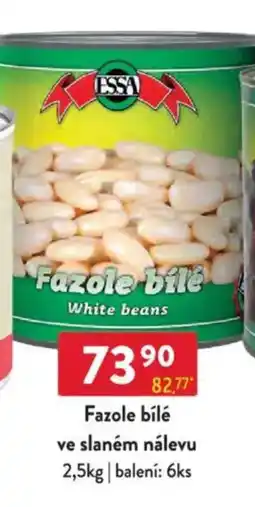 Qanto ESSA Fazole bílé ve slaném nálevu nabídka