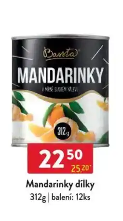 Qanto Mandarinky dílky nabídka