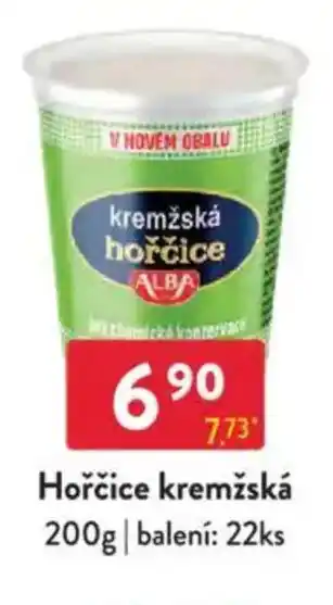 Qanto ALBA Hořčice kremžská nabídka