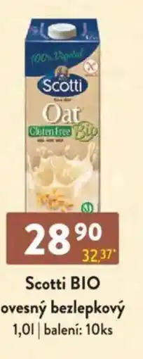 Qanto Scotti Bio ovesný bezlepkový nabídka