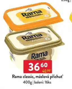 Qanto Rama classic, máslová příchuť' nabídka