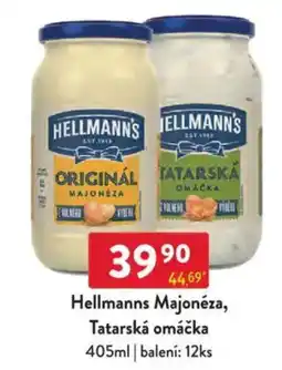 Qanto HELLMANN'S Majonéza, Tatarská omáčka nabídka