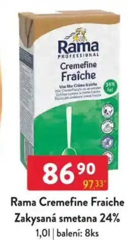 Qanto Rama Cremefine Fraiche Zakysaná smetana 24% nabídka