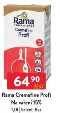 Qanto Rama Cremefine Profi Na vaření 15% nabídka