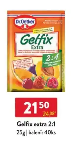 Qanto Dr.Oetker Gelfix extra 2:1 nabídka