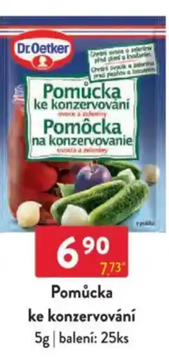 Qanto Dr.Oetker Pomůcka ke konzervování nabídka