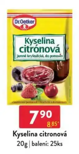 Qanto Dr.Oetker Kyselina citrónová nabídka