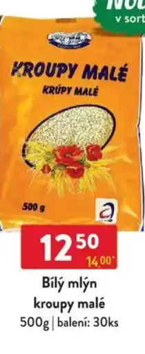 Qanto Bílý mlýn kroupy malé nabídka