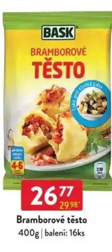 Qanto Bask Bramborové těsto nabídka