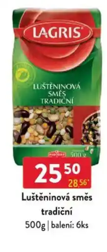 Qanto LAGRIS Luštěninová směs tradiční nabídka