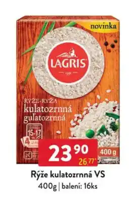 Qanto Rýže kulatozrnná VS nabídka