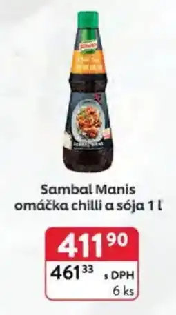 Qanto Knorr Sambal Manis omáčka chilli a sója nabídka