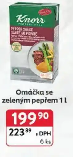 Qanto Knorr Omáčka se zeleným pepřem nabídka