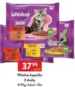 Qanto Whiskas kapsička nabídka