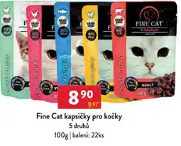 Qanto Fine Cat kapsičky pro kočky nabídka
