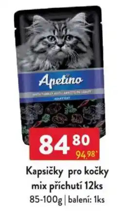 Qanto Kapsičky pro kočky mix příchutí nabídka
