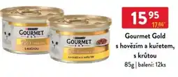 Qanto Gourmet Gold s hovězím a kuřetem, s krůtou nabídka