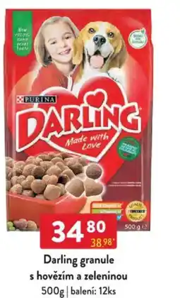 Qanto Darling granule s hovězím a zeleninou nabídka
