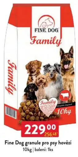 Qanto Fine Dog granule pro psy hovězí nabídka