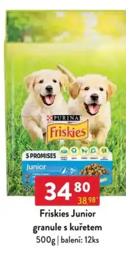 Qanto Friskies Junior granule s kuřetem nabídka