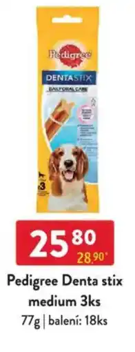 Qanto Pedigree Denta stix medium 3ks nabídka