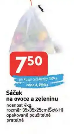 Qanto Sáček na ovoce a zeleninu nabídka