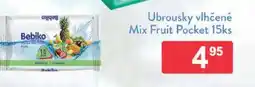 Qanto Ubrousky vlhčené Mix Fruit Pocket nabídka