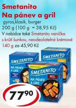 CBA Smetanito Na pánev a gril, 200 g nabídka