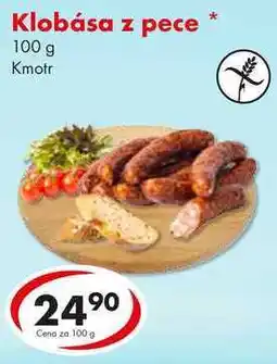 CBA Klobása z pece, 100 g nabídka