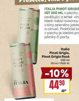 Billa Italia Pinot Grigio, Pinot Grigio Rosé 250 ml nabídka