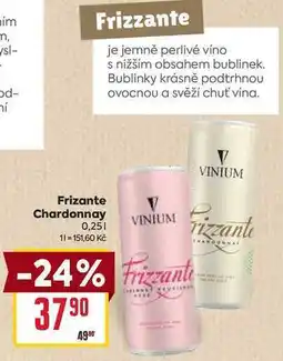 Billa Frizante Chardonnay 0,25l nabídka
