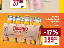Billa Crodino Nealkoholický aperitiv 8x0,1l nabídka