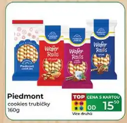 Tamda Foods Piedmont cookies trubičky 160g nabídka