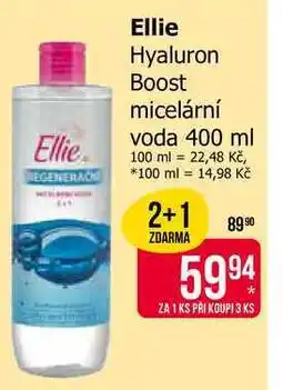Teta Ellie Hyaluron Boost micelární voda 400 ml nabídka