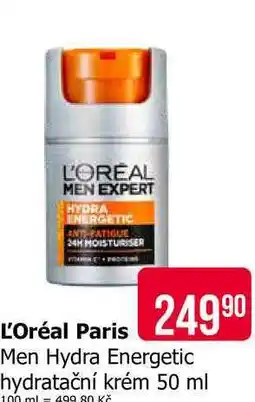 Teta L'OREAL Men Hydra Energetic hydratační krém 50 ml 1 nabídka