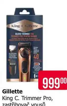 Teta Gillette King C. Trimmer Pro, zastřihovač vousů nabídka