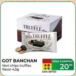 Tamda Foods GOT BANCHAN Nori chips truffles flavor 4,5g nabídka