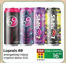 Tamda Foods Loprais 69 energetický nápoj tropical dakar 0,5 nabídka