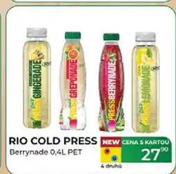 Tamda Foods RIO COLD PRESS Berrynade 0,4L PET nabídka