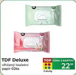 Tamda Foods TDF Deluxe vlhčený toaletní papir 60ks nabídka