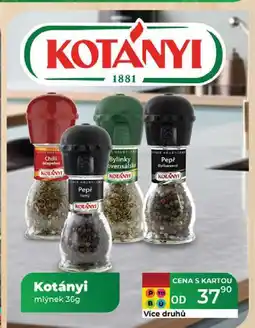 Tamda Foods Kotányi mlýnek 36g nabídka