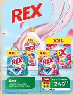 Tamda Foods Rex prací kapsle/prášek 44PD/60PD/66PD/54P nabídka