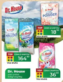 Tamda Foods Dr. House prací prášek 600g/1,5kg/9kg nabídka