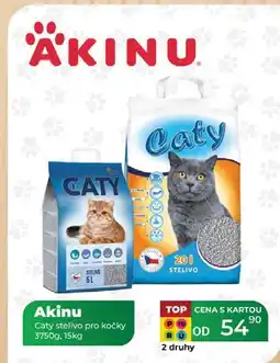 Tamda Foods Akinu Caty stelivo pro kočky 3750g, 15kg nabídka