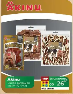 Tamda Foods Akinu Masička pamlsky pro psy od 75g - 300g nabídka